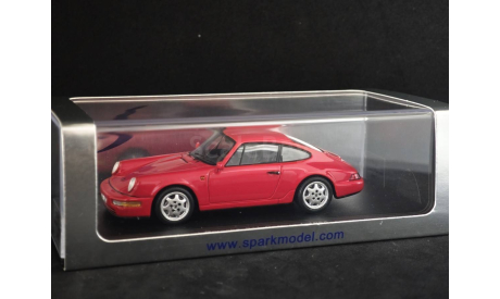Porsche 911 Carrera 4 1989 Spark, масштабная модель, scale43