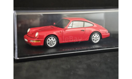 Porsche 911 Carrera 4 1989 Spark, масштабная модель, scale43