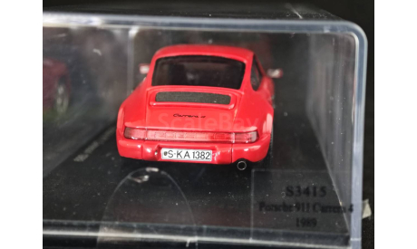 Porsche 911 Carrera 4 1989 Spark, масштабная модель, scale43