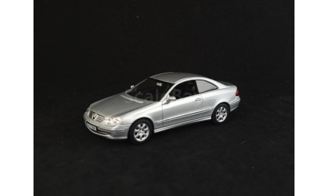 Mercedes-Benz CLK coupe c209 Minichamps, масштабная модель, scale43