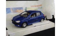 Peugeot 206, масштабная модель, Bauer/Cararama/Hongwell, scale43