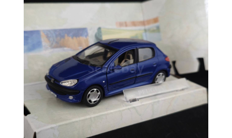 Peugeot 206, масштабная модель, Bauer/Cararama/Hongwell, scale43