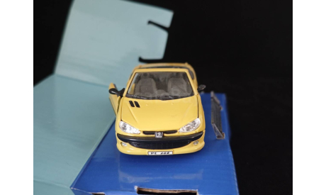 Peugeot 206cc, масштабная модель, Bauer/Cararama/Hongwell, scale43