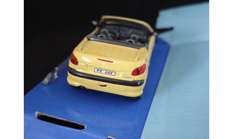 Peugeot 206cc, масштабная модель, Bauer/Cararama/Hongwell, scale43