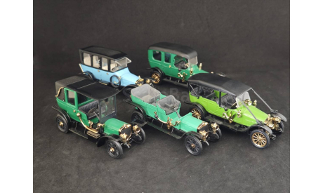 Руссо-Балт 6 шт, масштабная модель, Агат/Моссар/Тантал, scale43, Руссо Балт