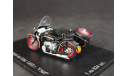 ММЗ / ИМЗ М-72М ’ГАИ’ с коляской (1955) 1:43 DIP, масштабная модель мотоцикла, DiP Models, 1/43