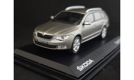 Skoda Superb 2 combi 2010, масштабная модель, Abrex, scale43, Škoda