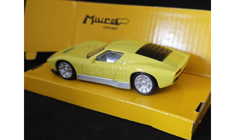 Lamborghini Miura concept, масштабная модель, Mondo Motors, scale43