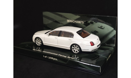 Bentley CONTINENTAL FLYING SPUR 2005, масштабная модель, Minichamps, scale43