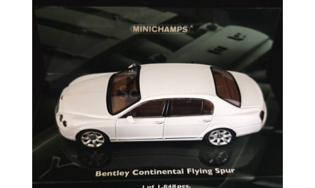Bentley CONTINENTAL FLYING SPUR 2005, масштабная модель, Minichamps, scale43