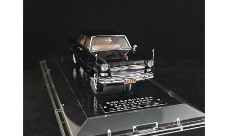 HongQi CA72 Limousine 1959 black, масштабная модель, Century Dragon, scale43