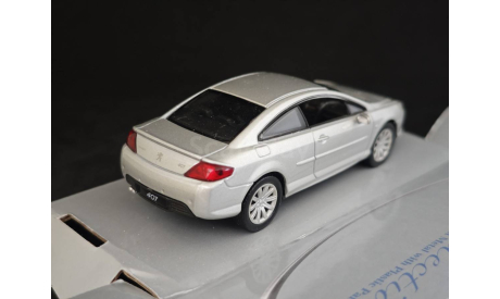 Peugeot 407 coupe, масштабная модель, Welly, scale43