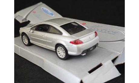Peugeot 407 coupe, масштабная модель, Welly, scale43