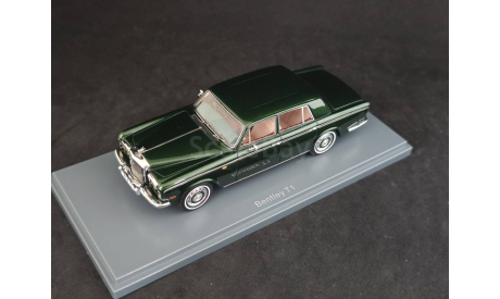Bentley T1 SALOON GREEN METAL 1974, масштабная модель, Neo Scale Models, scale43