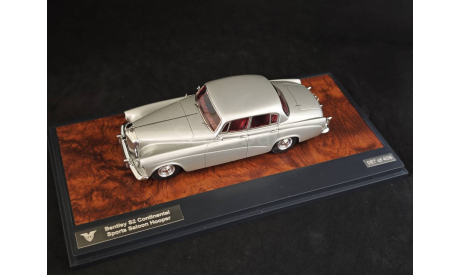 Bentley S2 Continental sports saloon Hooper 1959, масштабная модель, Matrix, scale43