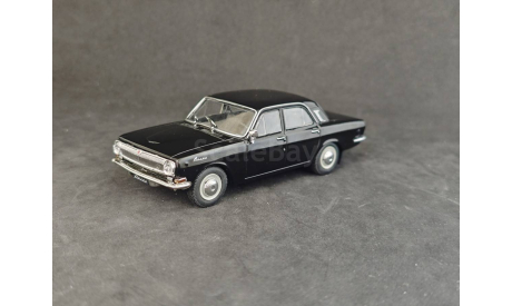 ГАЗ-24 Волга, масштабная модель, Автолегенды СССР журнал от DeAgostini, scale43