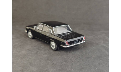ГАЗ-24 Волга, масштабная модель, Автолегенды СССР журнал от DeAgostini, scale43