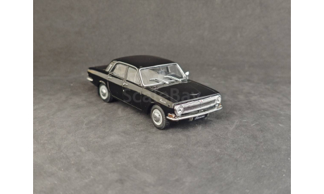 ГАЗ-24 Волга, масштабная модель, Автолегенды СССР журнал от DeAgostini, scale43