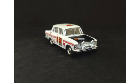 АЗЛК Москвич-412 ралли АЛ №212, масштабная модель, Автолегенды СССР журнал от DeAgostini, scale43