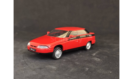 АЗЛК Москвич-2143 ’Яуза’ 199 (АЛ №125), масштабная модель, Автолегенды СССР журнал от DeAgostini, scale43