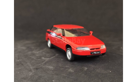 АЗЛК Москвич-2143 ’Яуза’ 199 (АЛ №125), масштабная модель, Автолегенды СССР журнал от DeAgostini, scale43