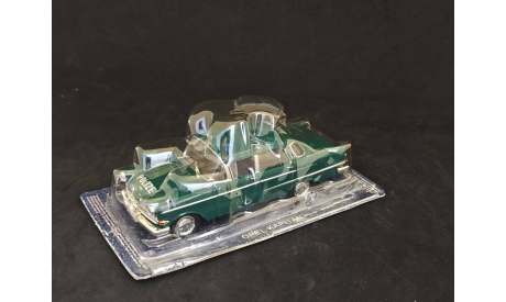 Opel Kapitan 1960_Полиция Германии, масштабная модель, Полицейские машины мира, Deagostini, scale43