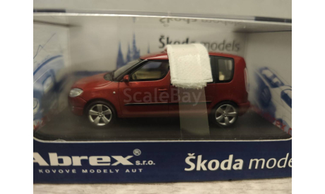 Skoda Roomster, масштабная модель, Abrex, scale43, Škoda