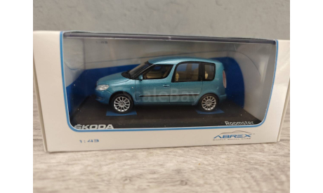 Skoda Roomster facelift, масштабная модель, Škoda, Abrex, 1:43, 1/43