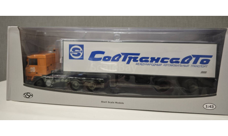 Volvo F12 с полуприцепом Lamberet SSM, масштабная модель, Start Scale Models (SSM), 1:43, 1/43