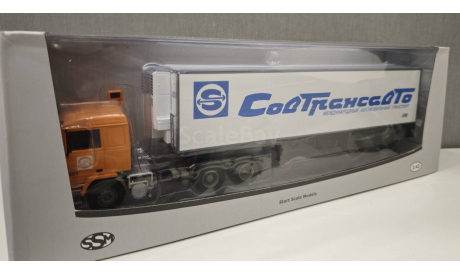 Volvo F12 с полуприцепом Lamberet SSM, масштабная модель, Start Scale Models (SSM), 1:43, 1/43