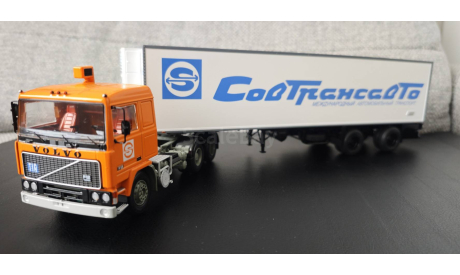 Volvo F12 с полуприцепом Lamberet SSM, масштабная модель, Start Scale Models (SSM), 1:43, 1/43
