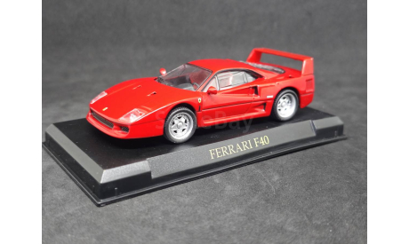 Ferrari F40, масштабная модель, Eaglemoss, scale43