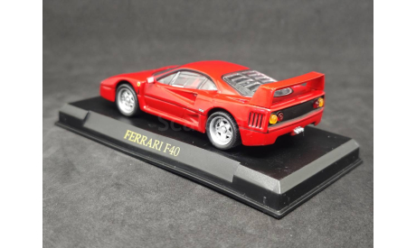 Ferrari F40, масштабная модель, Eaglemoss, scale43