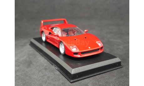 Ferrari F40, масштабная модель, Eaglemoss, scale43