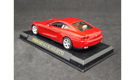 Ferrari 612 Scaglietti, масштабная модель, Eaglemoss, scale43