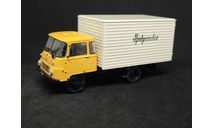 Robur LD3000 Промтоварный фургон, масштабная модель, Автомобиль на службе, журнал от Deagostini, scale43