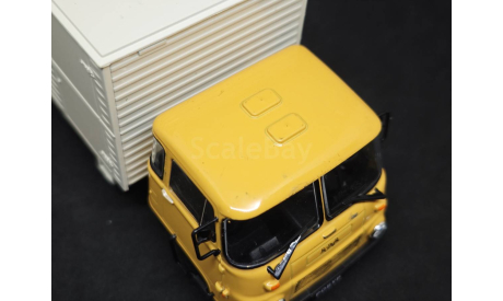 Robur LD3000 Промтоварный фургон, масштабная модель, Автомобиль на службе, журнал от Deagostini, scale43
