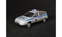ВАЗ 2112 ДПС, масштабная модель, Автомобиль на службе, журнал от Deagostini, scale43