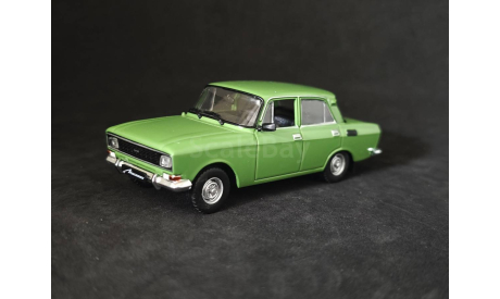 АЗЛК Москвич-2140 1976-1988, масштабная модель, Автолегенды СССР журнал от DeAgostini, scale43