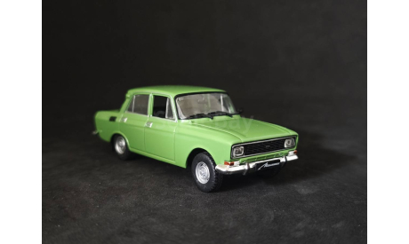 АЗЛК Москвич-2140 1976-1988, масштабная модель, Автолегенды СССР журнал от DeAgostini, scale43