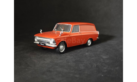 АЗЛК Москвич-434 1968-1976, масштабная модель, Автолегенды СССР журнал от DeAgostini, scale43