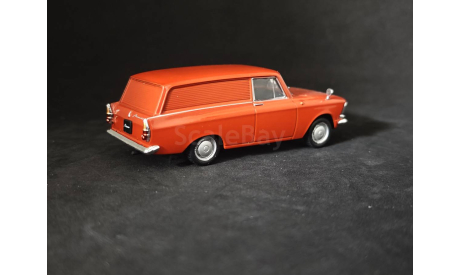 АЗЛК Москвич-434 1968-1976, масштабная модель, Автолегенды СССР журнал от DeAgostini, scale43