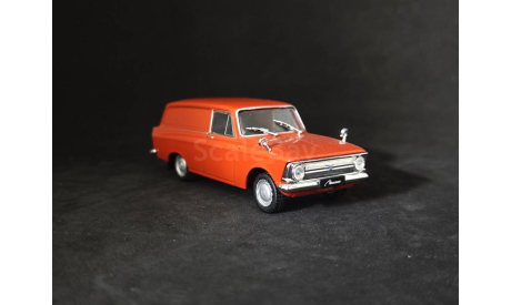 АЗЛК Москвич-434 1968-1976, масштабная модель, Автолегенды СССР журнал от DeAgostini, scale43