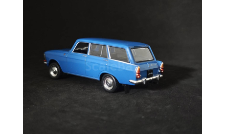 АЗЛК Москвич-427 1967-1976, масштабная модель, Автолегенды СССР журнал от DeAgostini, scale43