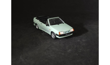 ВАЗ 2108 Наташа Natasha 1990-95, масштабная модель, Автолегенды СССР журнал от DeAgostini, scale43