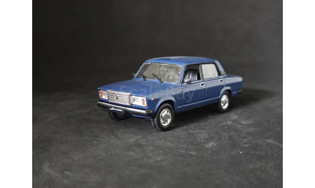 ВАЗ 2107 Жигули 1982-2012, масштабная модель, Автолегенды СССР журнал от DeAgostini, scale43