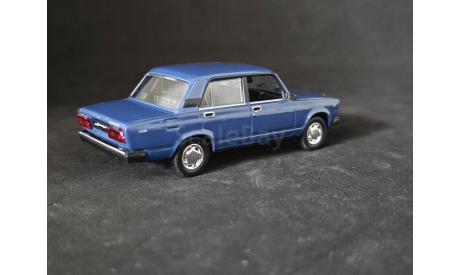 ВАЗ 2107 Жигули 1982-2012, масштабная модель, Автолегенды СССР журнал от DeAgostini, scale43