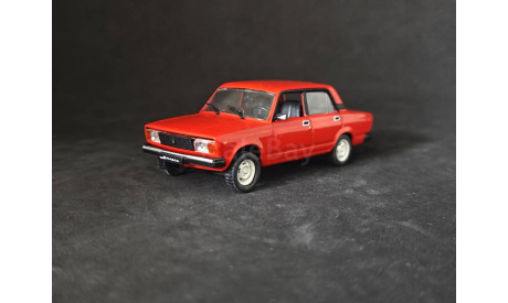 ВАЗ 2105 Жигули 1980-2010, масштабная модель, Автолегенды СССР журнал от DeAgostini, scale43