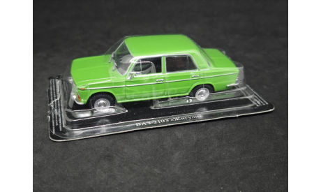 ВАЗ 2103 Жигули 1972-1984, масштабная модель, Автолегенды СССР журнал от DeAgostini, scale43