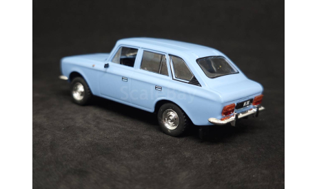 Москвич ИЖ-21251 1982-1997, масштабная модель, Автолегенды СССР журнал от DeAgostini, scale43